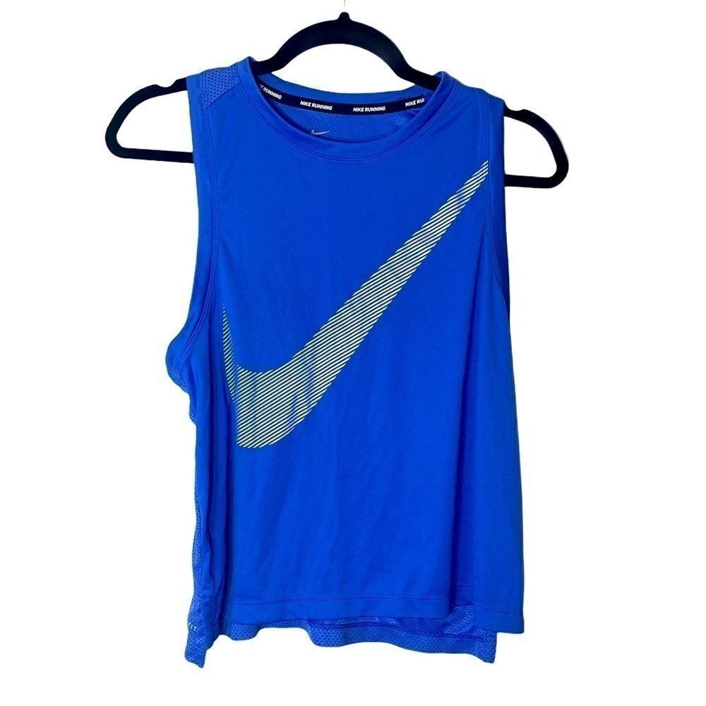 Nike small running top Cobalt blue with Nike logo (J1)